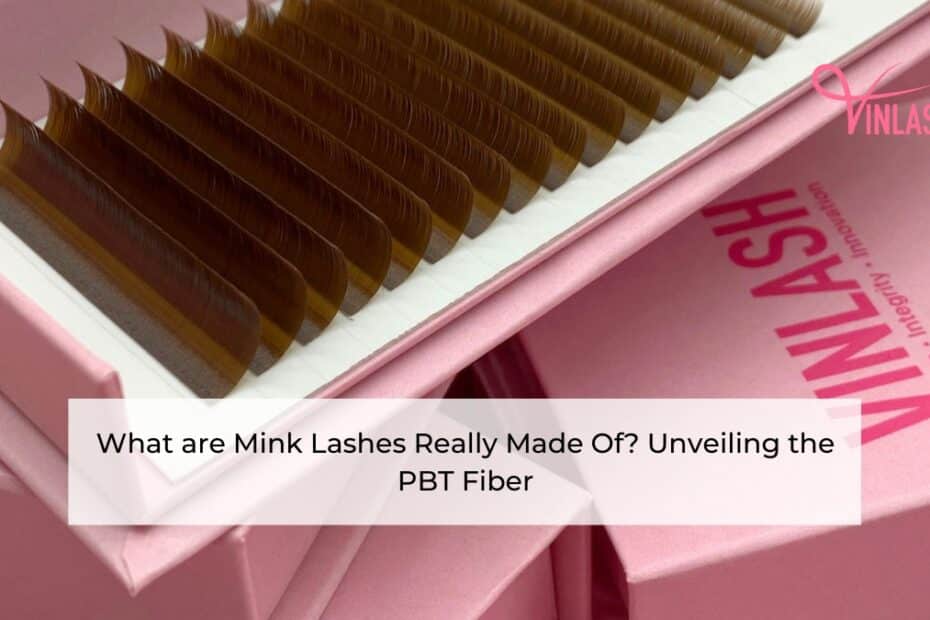 What are Mink Lashes Really Made Of Unveiling the PBT Fiber