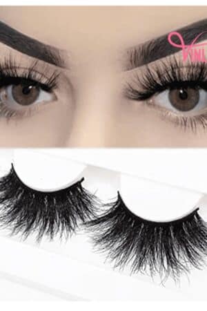 5D mink doll eye strip lashes LM051-2