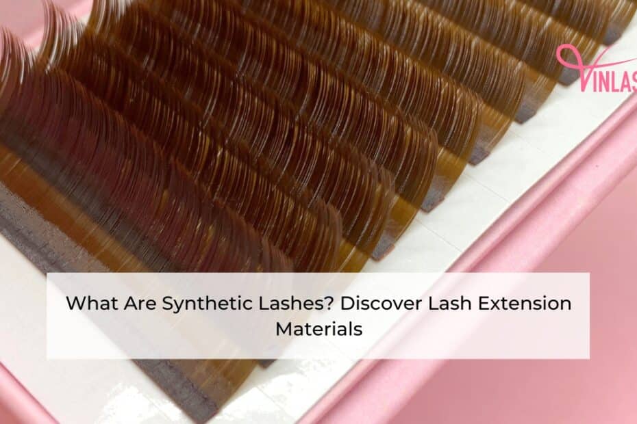 What Are Synthetic Lashes Discover Lash Extension Materials