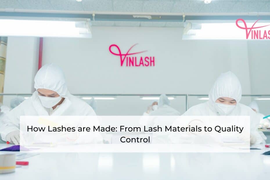 How Lashes are Made From Lash Materials to Quality Control