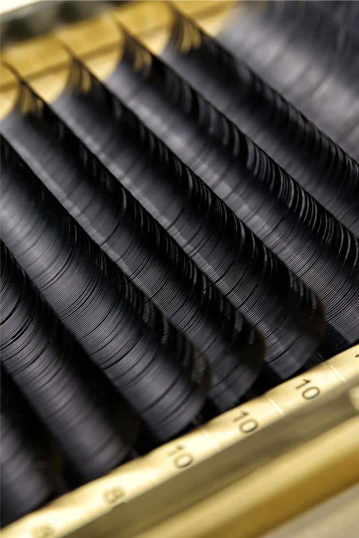 Popular hybrid lash extension styles
