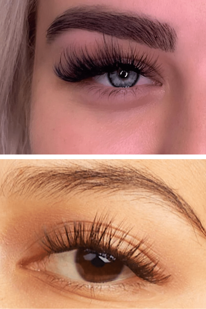 Discover expert tips on applying wispy lashes