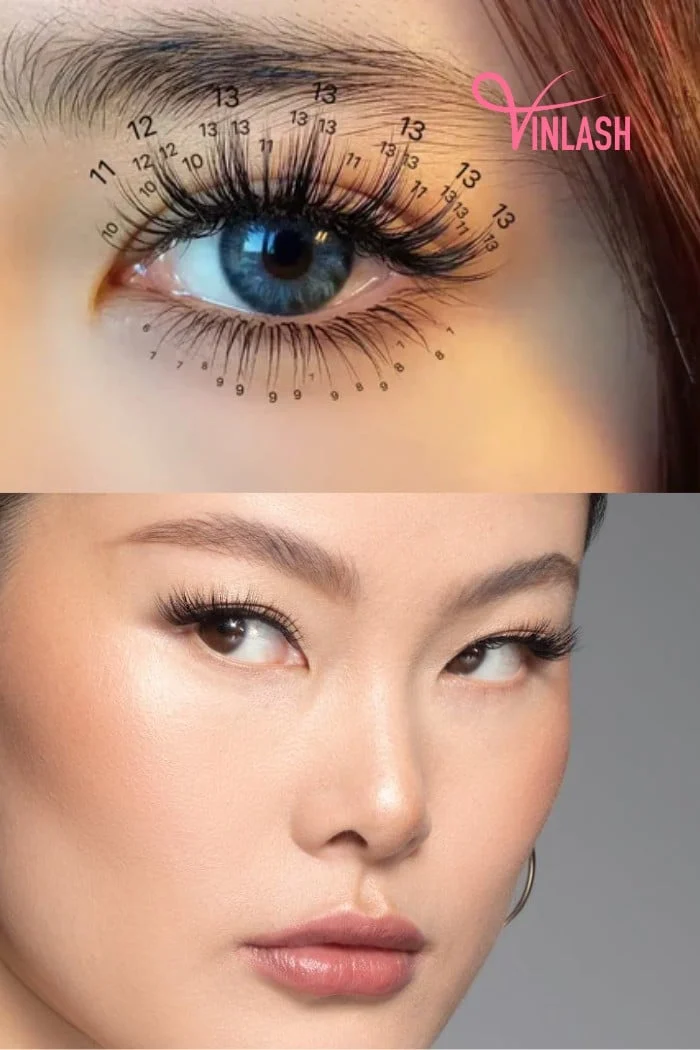 Consider manga lashes mapping for monolid eyes