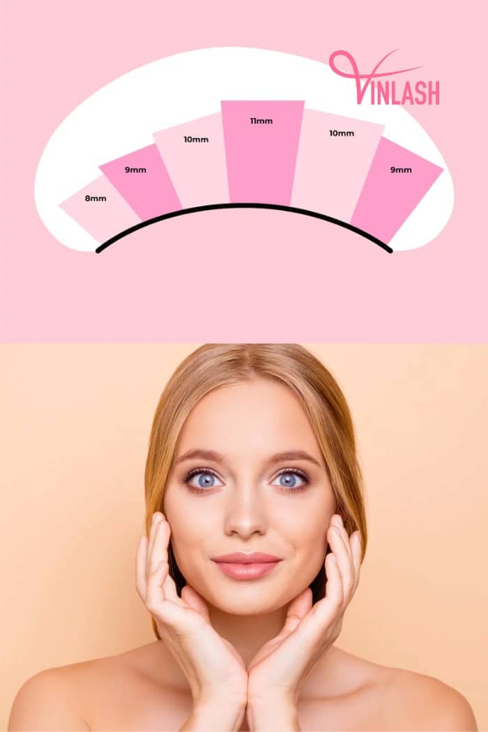 Natural-looking is one of the best choices among types of lash mapping for round eyes