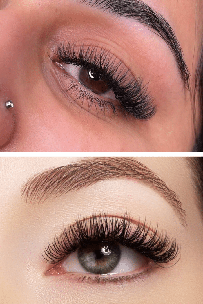 Uncover tips on hybrid lash application